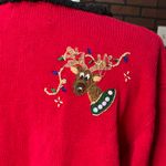 heirloom collectibles Vintage Reindeer Christmas Sweater Photo 5