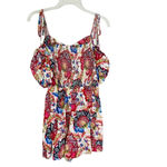 MISA Los Angeles Ruchika Floral Puff Sleeve Romper Size M NWT Photo 6