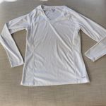Champion  Long Sleeve White Athletic Top Photo 1