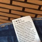 American Eagle Midi Distressed Jean Shorts Size 6‎ Blue Photo 6