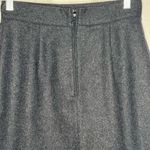 United Colors Of Benetton Sz 6 Gray Wool Short Pencil Skirt Italian Sz 42 Made i Photo 6