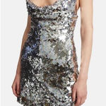 Bardot  Sequin Mini Dress - Silver Photo 0