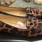 Talbots size 5.5 leather cheetah print driving shoe-New inbox
($129) retail Photo 0