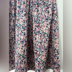 Lulus Express Yourself Floral Satin Babydoll Mini Dress Blush Pink Size Small Photo 8