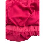 David's Bridal  Size 10 Red Strapless Dress Chiffon Satin Prom Bridesmaid NWT Photo 5