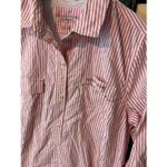 Vineyard Vines  Dress Women’s 6 Pink Plaid Performance Seersucker Harbor Shirt Photo 2