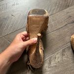 Miu Miu  T Strap Python Snake Print Leather Platform Heels 38 Photo 3