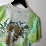 Vintage 90s Jamaica Joe's T Shirt Womens Green White Medium M USA Single Stitch Photo 14