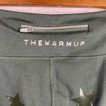 Jessica Simpson Womens The Warmup Green Star Ankle Leggings size Small Photo 6