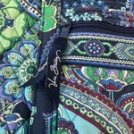 Vera Bradley  Tote Bag‎ Quilted Floral Lightweight Travel Carry On Green Photo 2
