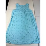 Croft & Barrow Croft &‎ Barrow Intimates Blue Snowflake Sleeveless Nightgown Sleepwear M Photo 6