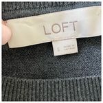 Loft Ann Taylor Wool Blend Striped Sweater Dress Office Workwear Size S Photo 3