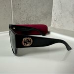 Gucci  Black 55mm Square Sunglasses Photo 2