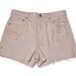 Gap NWOT Light Baby Pink Denim Jean Shorts Cutoff New Photo 1