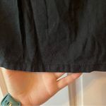 Rebecca Taylor  Black Linen Cabana Short Sleeve Button Front Shirt Size Small Photo 7