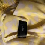 EXPRESS XS Yellow and Cream Heart Pattern Batwing Blouse Photo 6