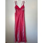 Wild Fable Slinky Maxi Dress Strappy V Neck‎ Evening Gown Party Cocktail Mermaid core pink Photo 3