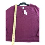Victoria's Secret NWT Victoria Secret Top Womens XS Sweater Lounge Shirt Long Sleeve Henley FF11-3 Photo 6