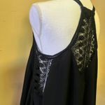 JOE & ELLE Women’s Black Babydoll Circle Dress Size Large Flowy Photo 5