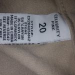 Celebrity Pink  20 Beige Stretch Dog Jeans Plus Photo 5