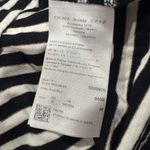 Escada Black White Gold Striped Logo Long Sleeve Shirt Top Women’s Medium Gold Photo 1