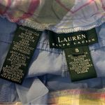 Lauren Ralph Lauren Vintage Light Blue Cropped Capri 100% Cotton Pants Size 8 Photo 2
