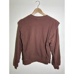 AGOLDE NWOT 80's Sweatshirt in Pumpernickel Size Small Photo 4