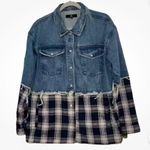 Missguided Misguided Oversized Blue Denim
Jacket(Size 6) Photo 0