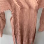 Love Tree  Pink Buttoned Long Sleeve Dress Photo 2