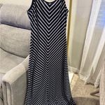 Alythea  Dress blue and white maxi Photo 1