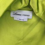 Lovers + Friends Lover + friends Delia lime green mini dress size S Photo 3