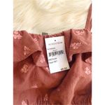 Nordstrom NWT 4SIENNA Rust Crop Top w/Tie Straps Photo 5