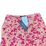 Motel  Wildflower Mini Skirt Gaelle Size‎ XS Orange Pink Floral Womens 26X16.5 Photo 1