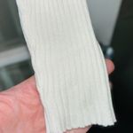 Divided by H&M Womens Medium Collared Ribbed Knit Long Sleeved Crop Top•Slim Fit Photo 4