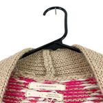 Anthropologie By Patrice Geometric Open Front Long Duster Cardigan Sweater XS Photo 7