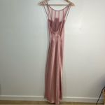 Victoria's Secret Vintage Victoria secret gold label maxi slip dress pink size large Photo 3