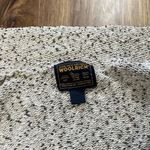 Woolrich  Silk Lambs Cable Knit Sweater Women's M Cream Brown Wood Floral Buttons Photo 4