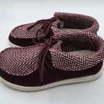 Hey Dude  Britt Shoe Womens S Burgundy Mix Lightweight Wool Blend Lining Flex Photo 1