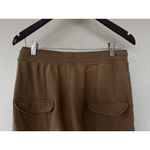 Nili Lotan Distressed Nolan Sweatpants Women’s Size Medium Tan Joggers Lounge Photo 4