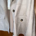 Banana Republic Tan Vegan Suede Jacket Photo 2