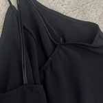 Abound  Black Wide Leg Tie Waist Jumpsuit in Women’s Size Medium Photo 7