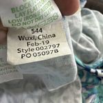 Lilly Pulitzer  Alessa Romper Size XS Blue Coastal Preppy Aqua Spritz Photo 7