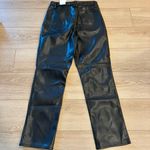 Good American NWT  Better Than Leather Good Icon Faux Leather Pant Size 14/32 Photo 7