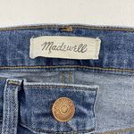 Madewell Sz 25 10" High-Rise Skinny Jeans Dewitt Wash Button Front TENCEL Denim Photo 7