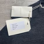 (NWT) Inhabit 100% Linen Turtleneck Button Front Gray Long Sleeves Shirt Size P Photo 8