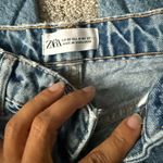 ZARA Women's Denim Straight Jeans Photo 2