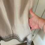 Eileen Fisher  Organic Linen Tank Dress with Sequined Hem. Size 14. Photo 7