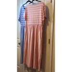 SheIn  Size XL Striped Maxi Dress Pockets‎ Short Sleeve Casual NWOT Flowy Beach # Photo 6