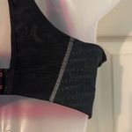 Under Armour  HeatGear Amour Black Gray Bra Racerback 34C Photo 9