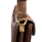 Gucci EVC Horse-Bit Brown Smooth Calfskin Leather Vintage Shoulder Bag Photo 9